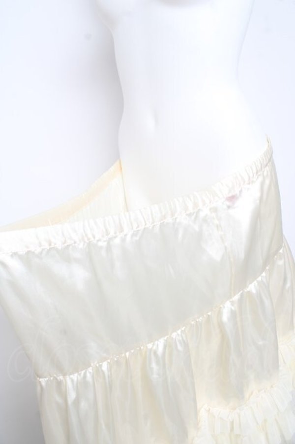 画像3: BABY, THE STARS SHINE BRIGHT / ラメレースフリルペチコート  ゴールド Y-26-02-13-140-BA-SK-SZ-ZY (3)