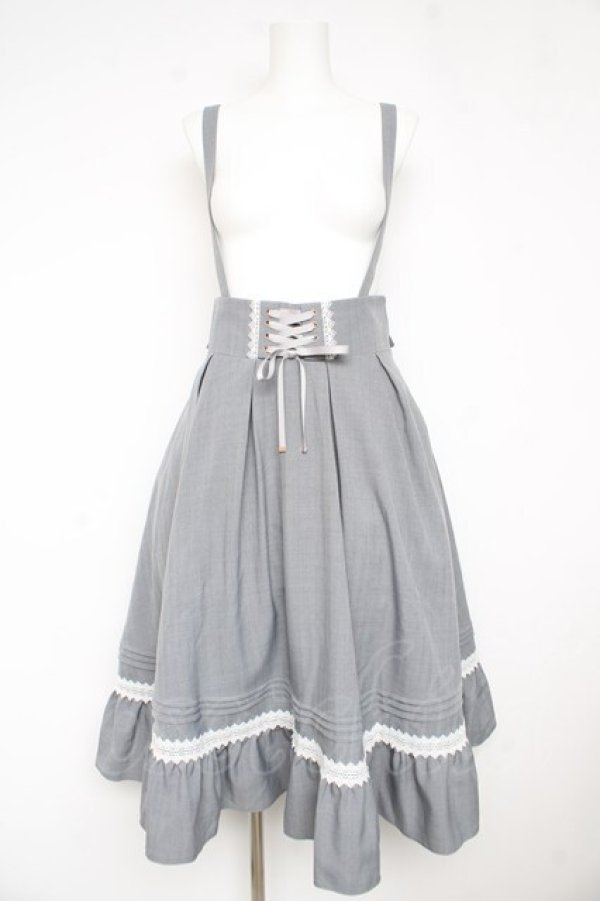 画像1: Amavel / Classical Dollミドル丈スカート F グレー Y-26-02-13-143-CA-SK-SZ-ZY (1)