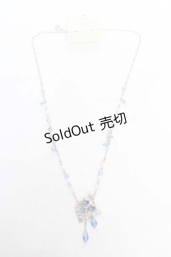 画像2: axes femme / 紫陽花モチーフネックレス  シルバー Y-26-02-13-002-AX-AC-SZ-ZY (2)
