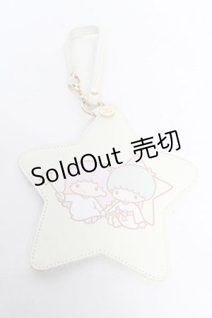 画像: Maison de FLEUR / Little Twin Stars お星さまパスケース F イエロー Y-26-02-13-024-LO-ZA-SZ-ZY