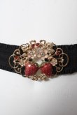 画像1: axes femme / いちごモチーフゴムベルト  赤 Y-26-02-13-028-AX-ZA-SZ-ZY (1)