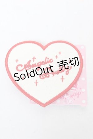 画像: Angelic Pretty / Love Heart　gritter クリップ  ホワイト×レッド Y-26-02-13-030-AP-AC-SZ-ZY