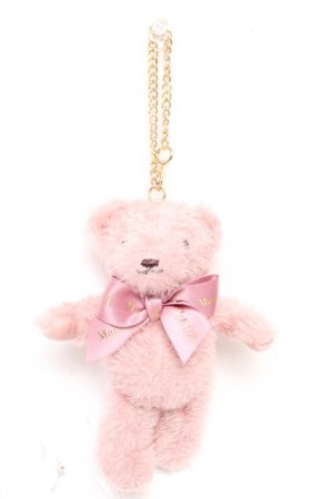 画像: Maison de FLEUR / ローズくまチャーム F ピンク Y-26-02-13-040-LO-ZA-SZ-ZY