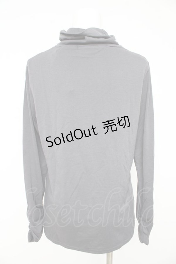 画像2: axes femme / 胸元ビジュータートル L グレー Y-26-02-15-050-AX-TO-IG-ZY (2)