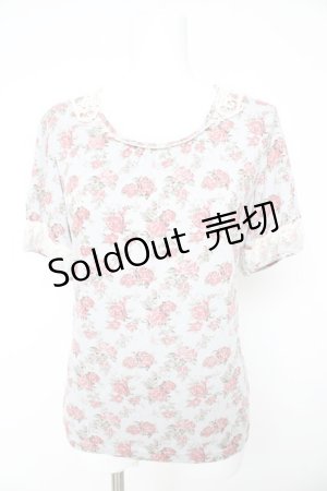 画像: axes femme / 花柄インナープルオーバー M グレー Y-26-02-15-052-AX-TO-IG-ZY