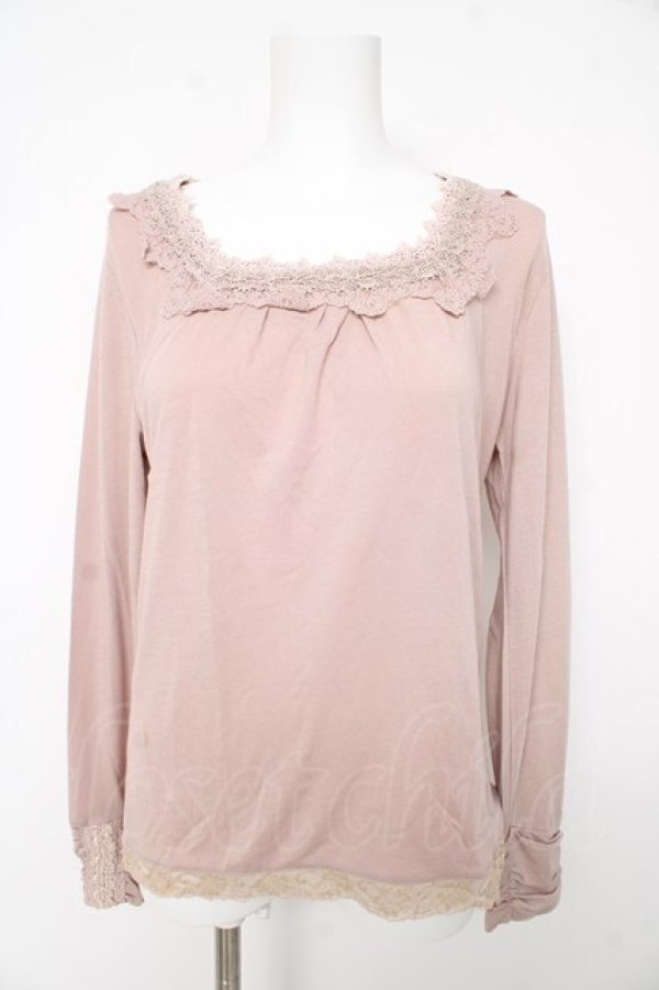 画像1: axes femme / ブレードインナープルオーバー L ピンク Y-26-02-15-054-AX-TO-IG-ZY (1)