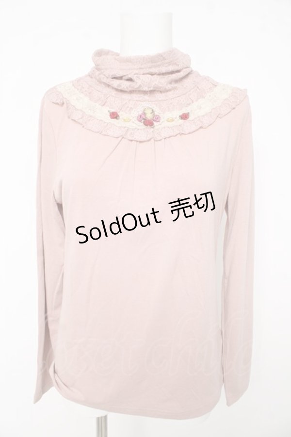 画像1: axes femme / ガーデンカメオタートルインナー Ｍ ピンク Y-26-02-15-061-AX-TO-IG-ZY (1)