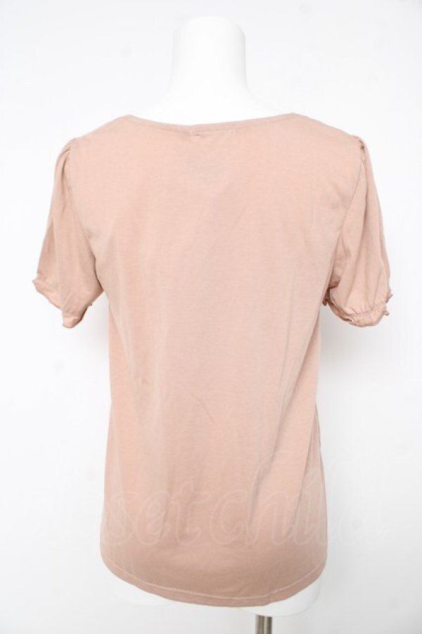 画像2: axes femme / BIGリボンパフスリーブトップス M ピンク Y-26-02-15-066-AX-TO-IG-ZY (2)