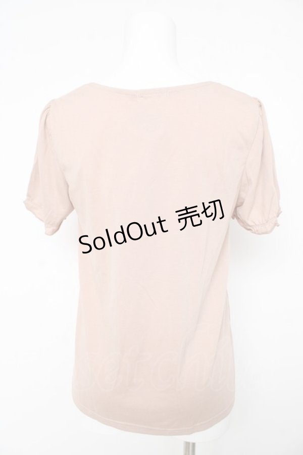 画像2: axes femme / BIGリボンパフスリーブトップス M ピンク Y-26-02-15-066-AX-TO-IG-ZS (2)