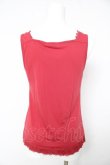 画像2: axes femme / ミニバラタンクトップ M 赤 Y-26-02-15-089-AX-TO-SZ-ZY (2)