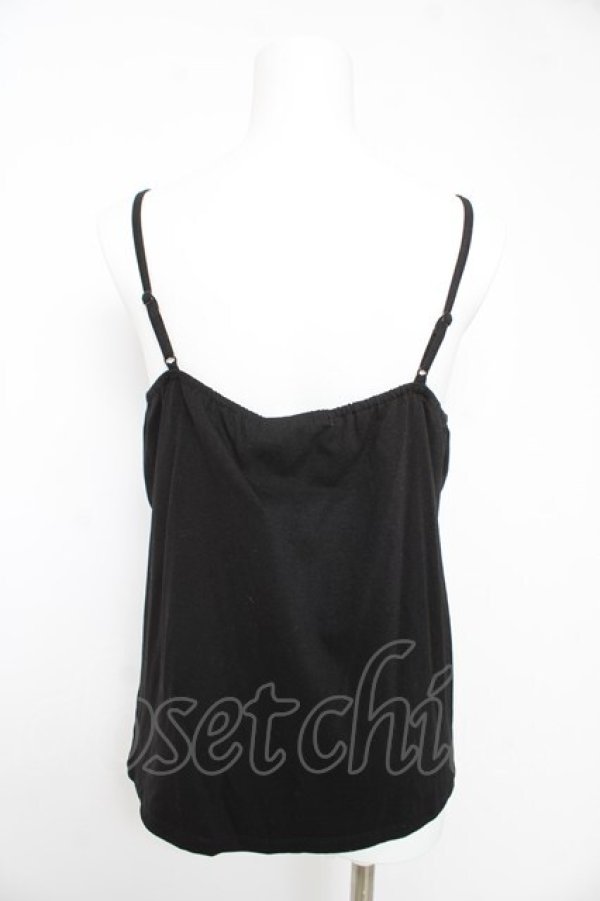 画像2: axes femme / ミニバラキャミソール M 黒 Y-26-02-15-090-AX-TO-SZ-ZY (2)