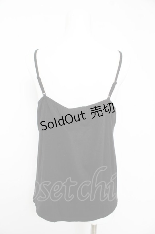 画像2: axes femme / ミニバラキャミソール M 黒 Y-26-02-15-090-AX-TO-SZ-ZY (2)