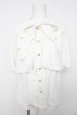 画像1: axes femme kawaii / 3段フリル姫袖ブラウス M 白 Y-26-02-15-105-AX-BL-SZ-ZY (1)
