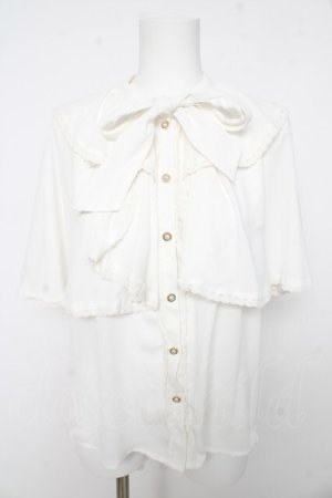 画像: axes femme kawaii / 3段フリル姫袖ブラウス M 白 Y-26-02-15-105-AX-BL-SZ-ZY
