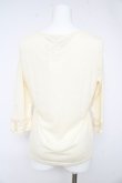 画像2: axes femme / コットンレースインナープルオーバー L アイボリー Y-26-02-15-011-AX-TO-IG-ZY (2)