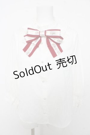 画像: axes femme / マイメロディ/ブラウス F 白 Y-26-02-15-126-AX-BL-SZ-ZS