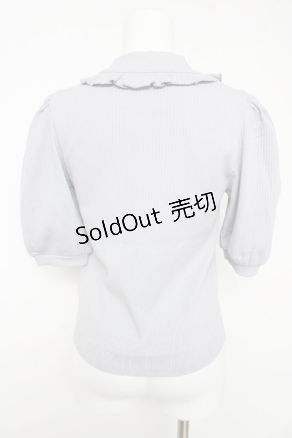 画像2: evelyn / ハイネックボリューム袖トップス F アイスグレー Y-26-02-15-139-LO-TO-SZ-ZY (2)