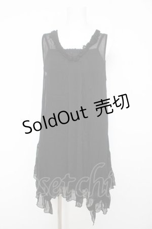 画像: axes femme / イレヘムアンサンブルチュニ M 黒 Y-26-02-15-173-AX-OP-SZ-ZY