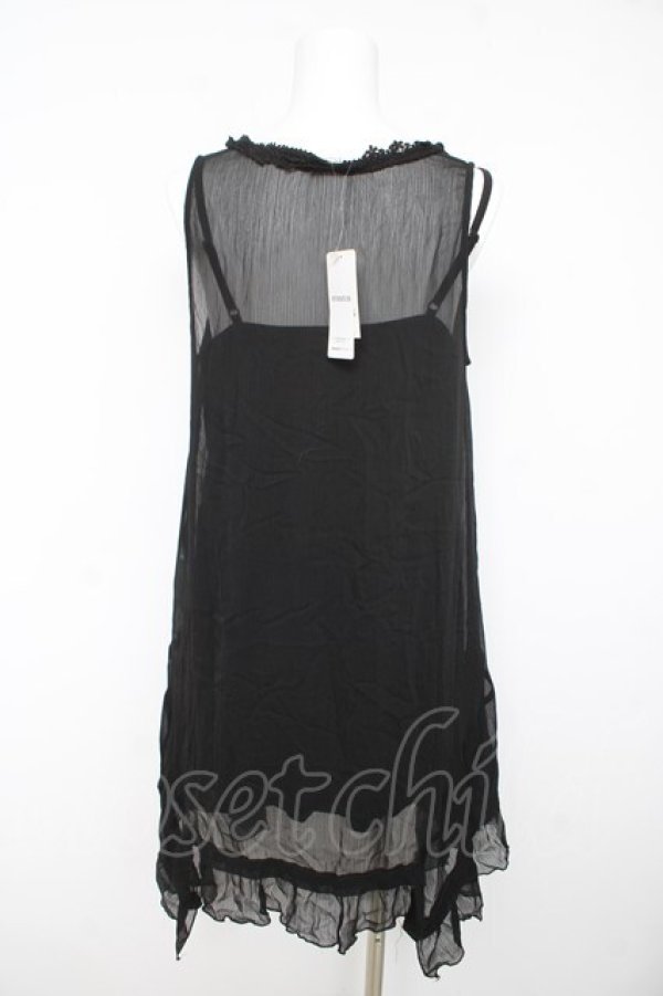 画像2: axes femme / イレヘムアンサンブルチュニ M 黒 Y-26-02-15-173-AX-OP-SZ-ZY (2)