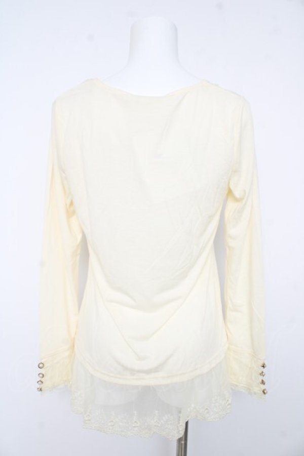 画像2: axes femme / ガーデンインナープルオーバー M 生成り Y-26-02-15-019-AX-TO-IG-ZY (2)