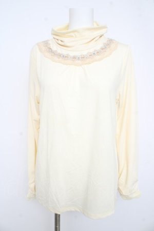 画像: axes femme / ハシゴレース使いタートル L 生成り Y-26-02-15-003-AX-TO-IG-ZY