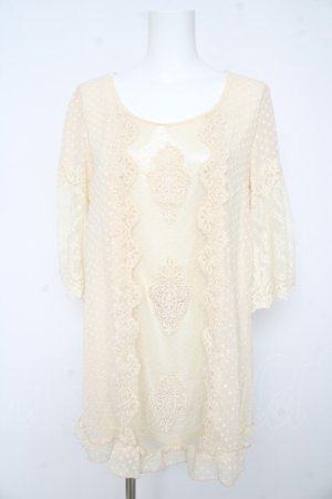 画像: axes femme / カットドビーワンピース M 生成り Y-26-02-15-032-AX-TO-IG-ZY