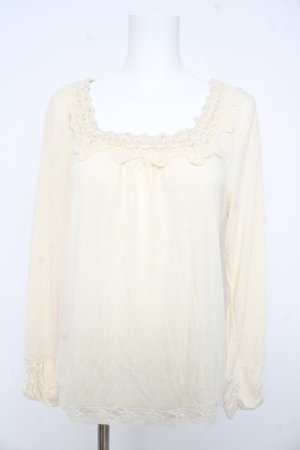 画像: axes femme / ブレードインナープルオーバー L 生成り Y-26-02-15-004-AX-TO-IG-ZY