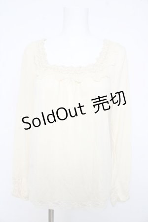 画像: axes femme / ブレードインナープルオーバー L 生成り Y-26-02-15-004-AX-TO-IG-ZS