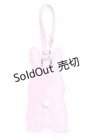 画像: Maison de FLEUR / ラビットカードケース F ピンク Y-26-02-17-001-LO-ZA-SZ-ZY