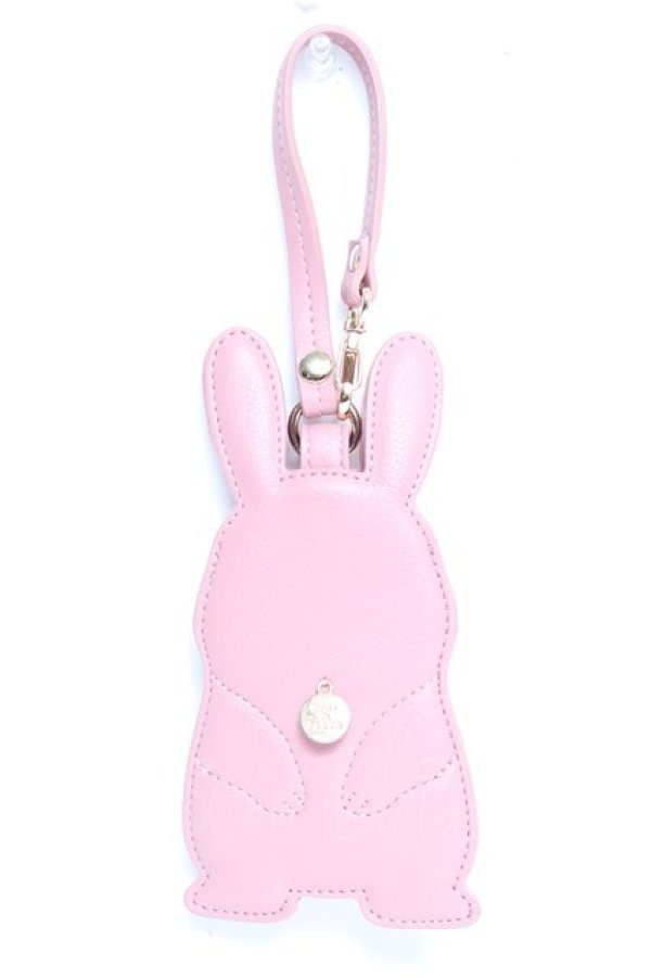 画像1: Maison de FLEUR / ラビットカードケース F ピンク Y-26-02-17-001-LO-ZA-SZ-ZY (1)