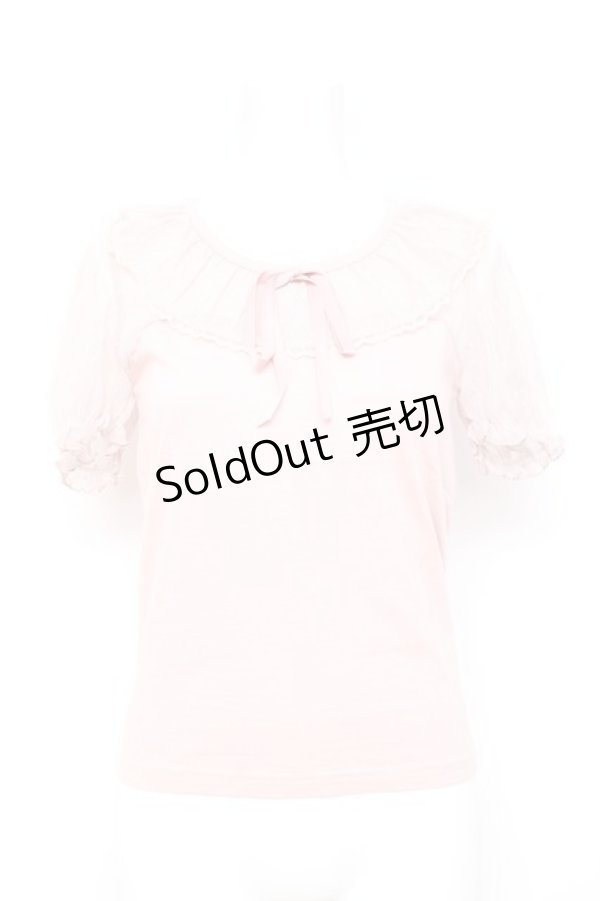 画像1: Fi.n.t / ドットチュールカラープルオーバー F ピンク Y-26-02-17-031-CA-TO-SZ-ZY (1)