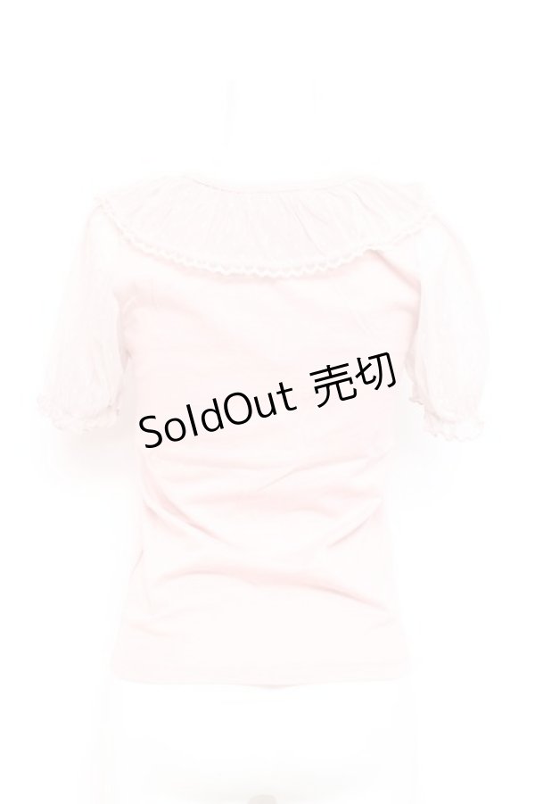 画像2: Fi.n.t / ドットチュールカラープルオーバー F ピンク Y-26-02-17-031-CA-TO-SZ-ZY (2)