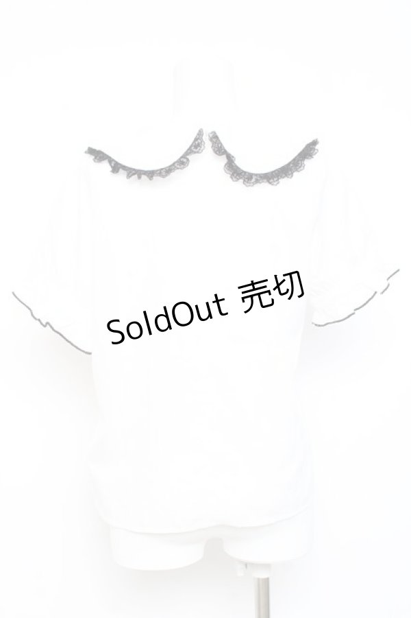 画像2: MA*RS / 襟リボンブラウス  白 Y-26-02-17-033-EL-BL-SZ-ZY (2)