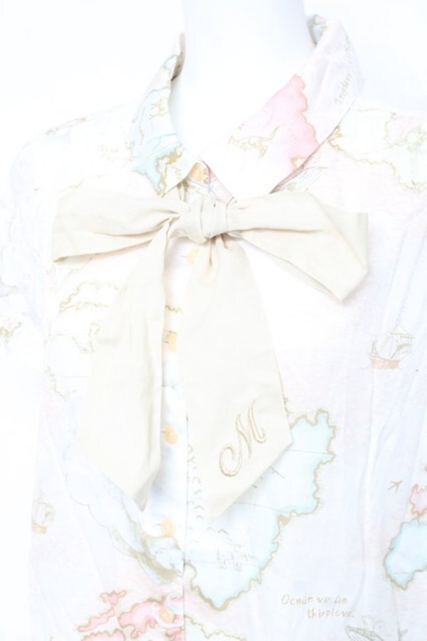 画像3: MILK / MILKクルーズロングシャツ  エーゲ海ピンク Y-26-02-17-034-ML-OP-SZ-ZY (3)