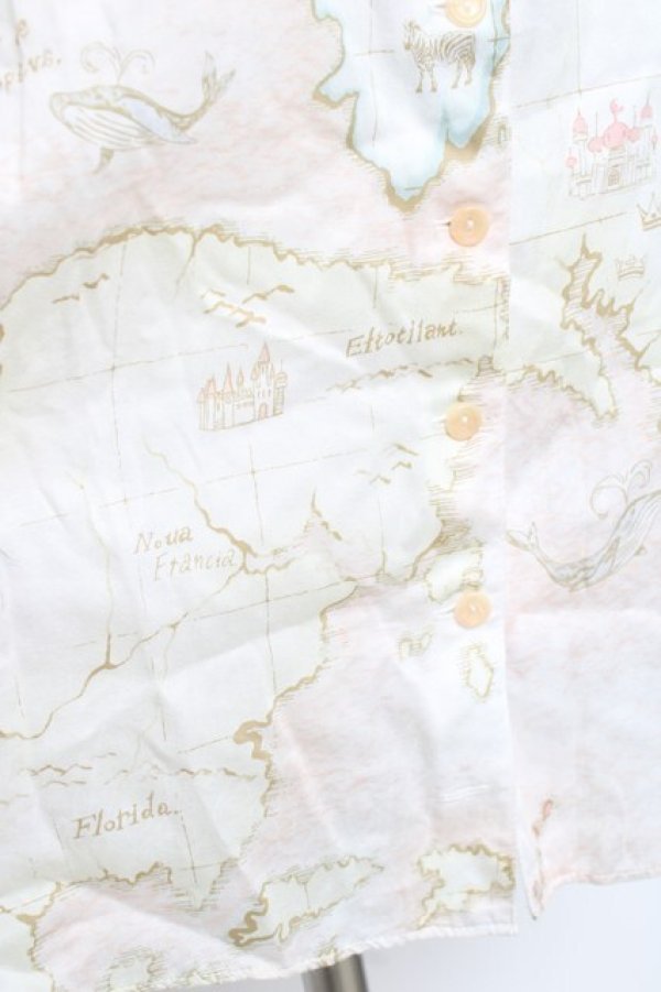 画像4: MILK / MILKクルーズロングシャツ  エーゲ海ピンク Y-26-02-17-034-ML-OP-SZ-ZY (4)