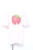 画像1: Emily Temple cute / Creamy StrawberryBIGTシャツ  ピンク Y-26-02-17-035-ET-TS-SZ-ZY (1)