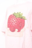 画像3: Emily Temple cute / Creamy StrawberryBIGTシャツ  ピンク Y-26-02-17-035-ET-TS-SZ-ZY (3)
