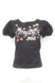 画像1: MILK / パフBERRY Tee  黒 Y-26-02-17-039-ML-TS-SZ-ZY (1)