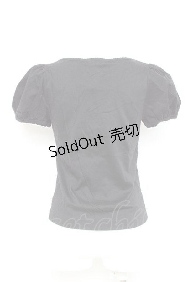 画像2: MILK / パフBERRY Tee  黒 Y-26-02-17-039-ML-TS-SZ-ZY (2)