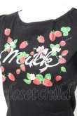 画像3: MILK / パフBERRY Tee  黒 Y-26-02-17-039-ML-TS-SZ-ZY (3)