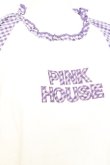 画像3: PINK HOUSE / ロゴパッチカットソーチュニック F パープル Y-26-02-17-041-LO-TO-SZ-ZY (3)