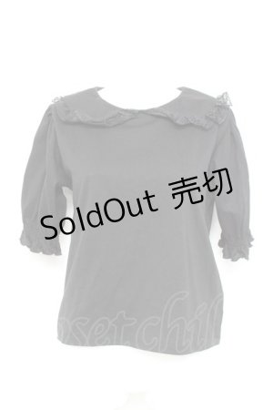 画像: m petit by misako / 丸襟プルオーバー M 黒 Y-26-02-17-044-LO-TO-SZ-ZY