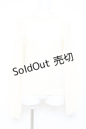 画像: merry jenny / floralストレッチレーストップス F アイボリー Y-26-02-17-048-LO-TO-SZ-ZS