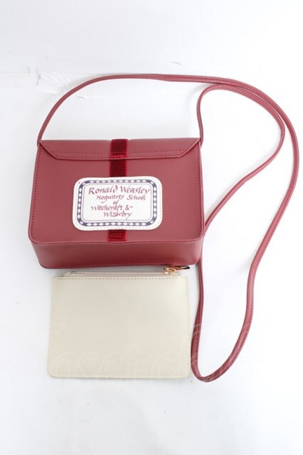 画像4: Flapper / Harry Potter×Flapper 手紙ポシェット  ワイン Y-26-02-17-007-PU-BG-SZ-ZY (4)