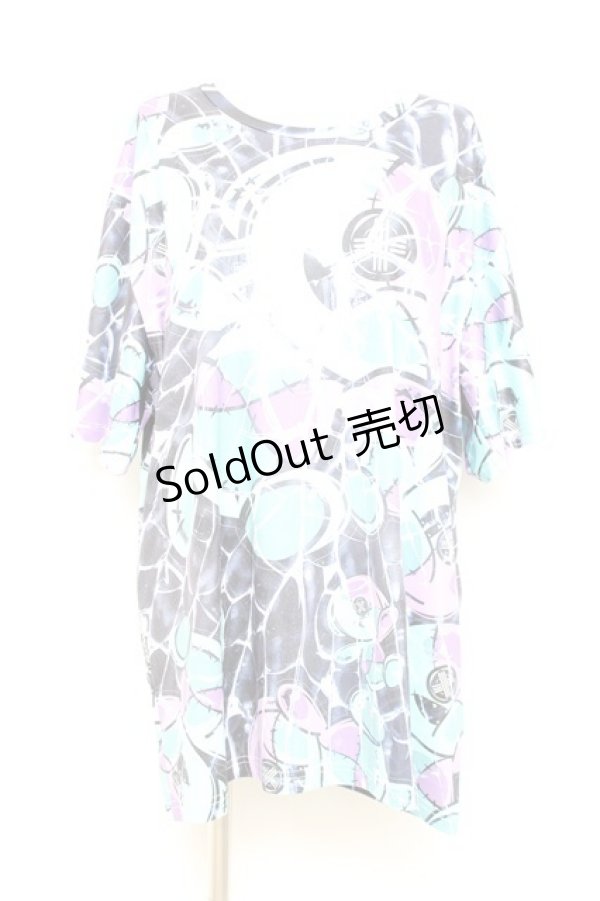 画像1: NieR Clothing / キャラクター総柄トップス F コン Y-26-02-17-053-PU-TO-SZ-ZY (1)