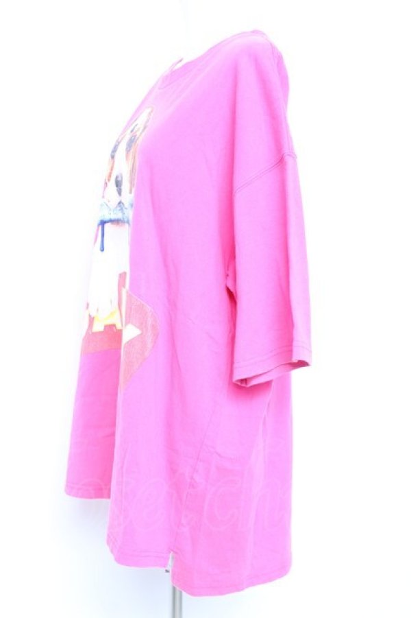 画像2: LAND by MILKBOY / 生 GALFY TEE 大型犬(XL) ピンク Y-26-02-17-056-MB-TO-SZ-ZY (2)