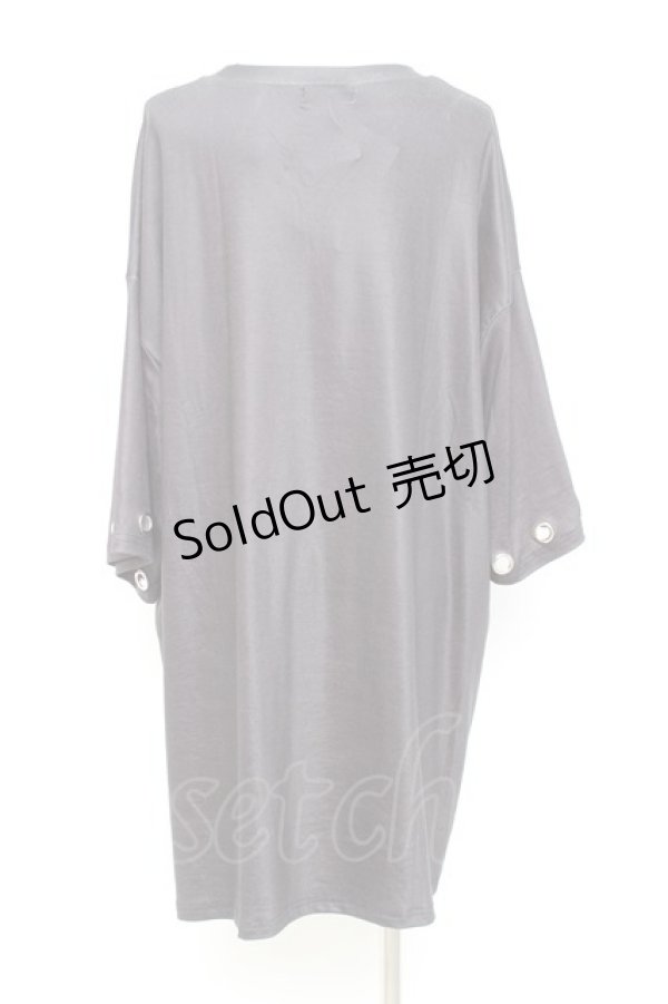 画像2: ACDC RAG / ダークグルーミー リングヒュージT  黒 Y-26-02-17-063-PU-TO-SZ-ZY (2)