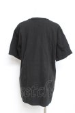 画像2: LISTEN FLAVOR / 包帯うさぎBIG Tシャツ  黒 Y-26-02-17-065-PU-TO-SZ-ZY (2)