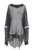 画像2: REFLEM / セパレートスリーブメッシュL/S Tee F ブラック Y-26-02-17-071-PU-TS-SZ-ZY (2)