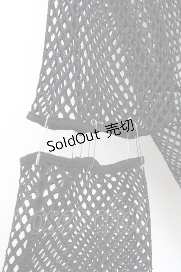 画像3: REFLEM / セパレートスリーブメッシュL/S Tee F ブラック Y-26-02-17-071-PU-TS-SZ-ZY (3)